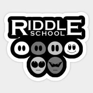 Riddle School Sticker